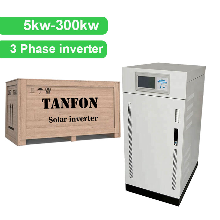 Onduleur solaire triphasé 10KW 10KVA pour panneaux solaires