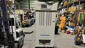 Système de stockage d'énergie solaire 40KW pour équipement de déneigement