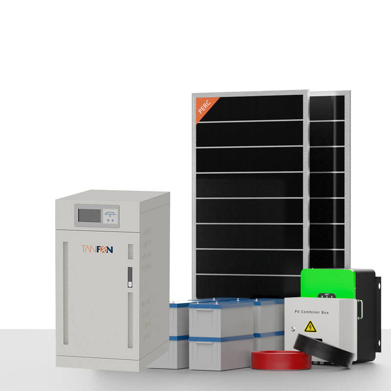 1100kw 1100 kva Système de panneaux solaires hors réseau avec stockage sur batterie